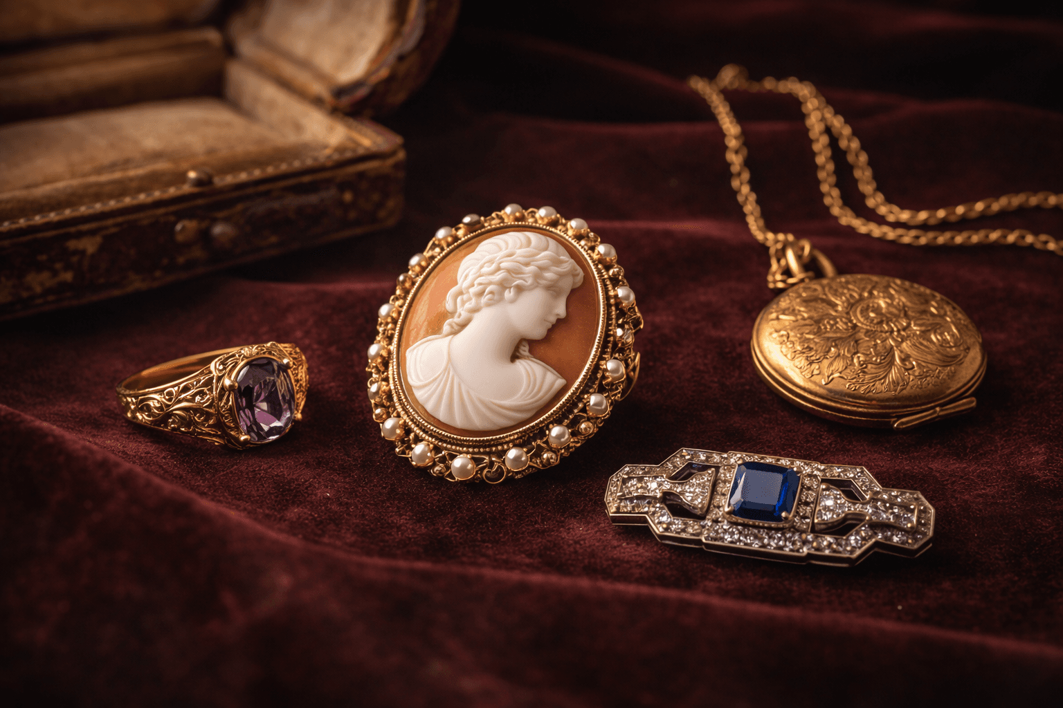 Joyas antiguas y alhajas de época para tasación en Uruguay