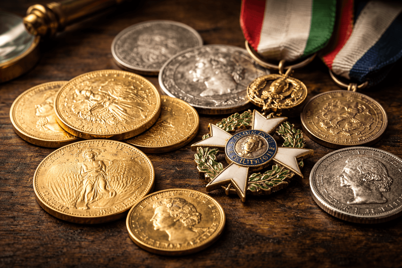 Monedas y medallas