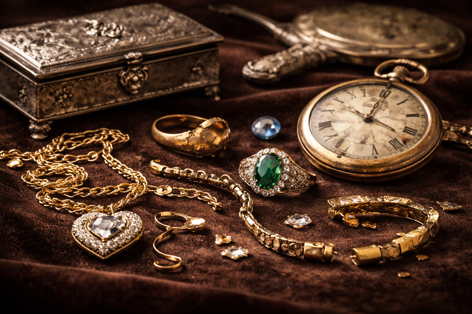 Piezas dañadas y antigüedades para tasación en Uruguay